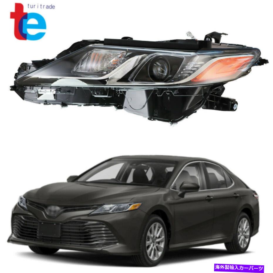 USヘッドライト 2018年2019年のドライバーサイドヘッドライトTOYOTA CAMRY L LE SEランプ右手1ピースLH Driver Side Headlight For 2018 2019 Toyota Camry L Le Se Lamp Right Hand 1pc LH【並行輸入品】｜Us Custom Parts Shop USDM