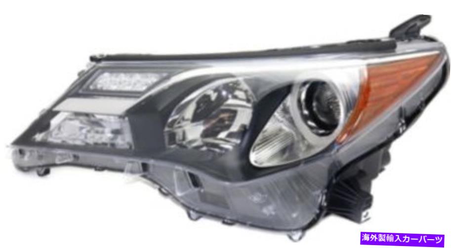 USヘッドライト 2013年から2015年の運転者側クリアレンズヘッドライトTOYOTA RAV4 TO2518147C Driver Side Clear Lens Headlight for 2013-2015 Toyota RAV4 TO2518147C【並行輸入品】｜Us Custom Parts Shop USDM