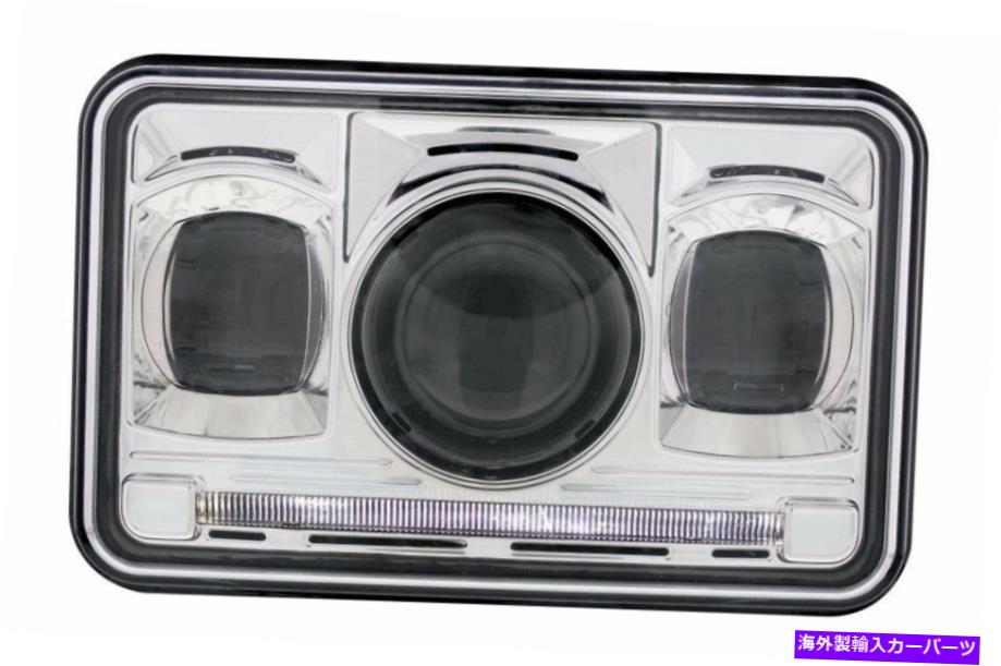 USヘッドライト 4×6長方形の高出力LED投影ヘッドライト - ロービーム 4X6 RECTANGULAR HIGH POWER LED PROJECTION HEADLIGHT- LOW BEAM【並行輸入品】