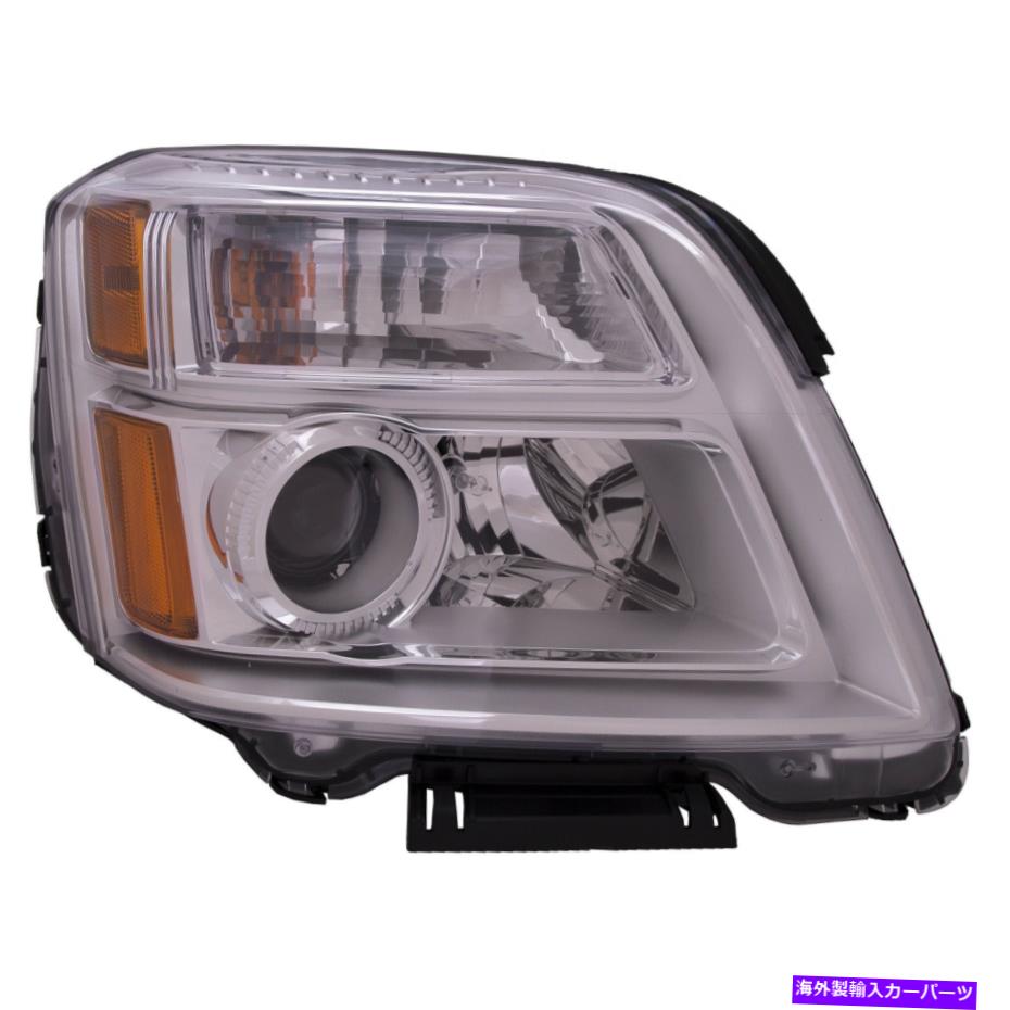 USヘッドライト ヘッドライトハロゲンクロム右乗客カパ2016-2017 GMC地形 Headlight Halogen Chrome Right Passenger CAPA Fits 2016-2017 GMC Terrain【並行輸入品】
