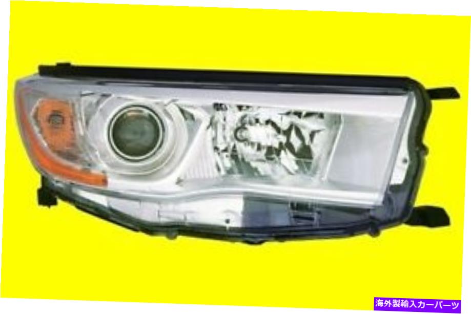 USヘッドライト トヨタハイランダの右頭ライト2014-2016 | .. 811100E180~2503221 Right HEAD LIGHT for TOYOTA HIGHLANDER 2014-2016 | 811100E180 TO2503221【並行輸入品】