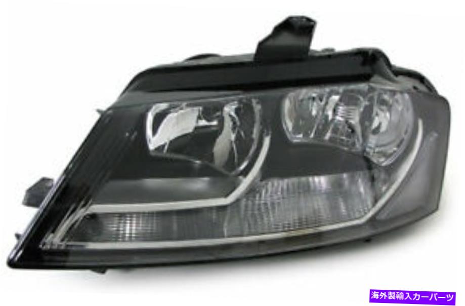 USヘッドライト Audi A3 8P 07/2008 - 9/2012のための左ドライバサイドハロゲンヘッドライト LEFT DRIVERS SIDE HALOGEN HEADLIGHT FOR AUDI A3 8P 07/2008- 9/2012 MODEL【並行輸入品】