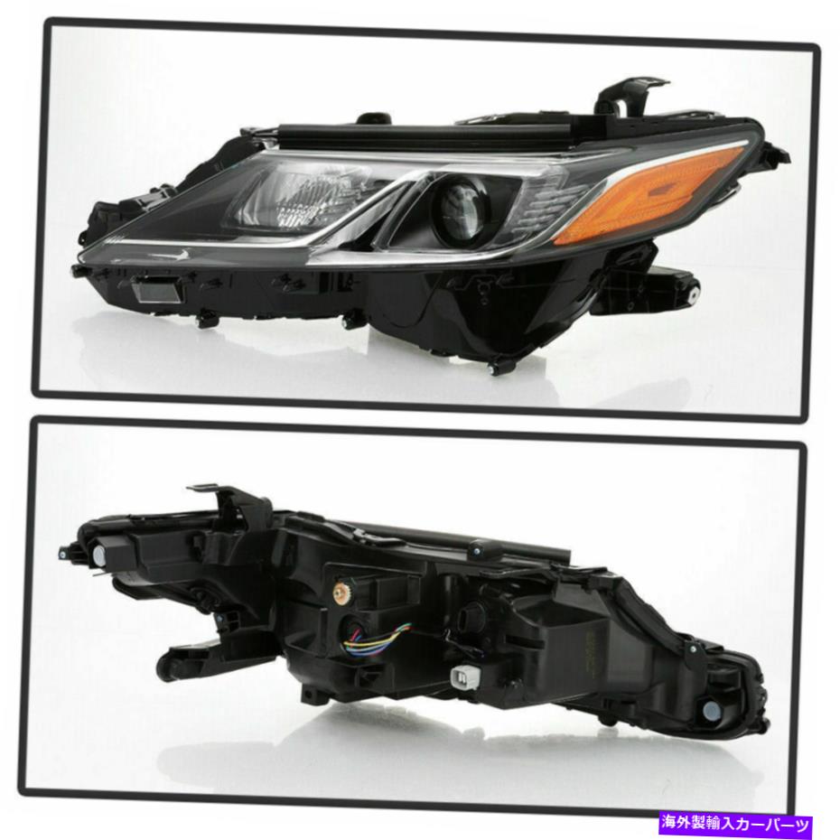 USヘッドライト 2018年2019年2020年2020年TOYOTA CAMRYヘッドライトLED OEMドライバー左LHランプ FOR 2018 2019 2020 Toyota Camry Headlight LED OEM DRIVER Left LH Lamp【並行輸入品】