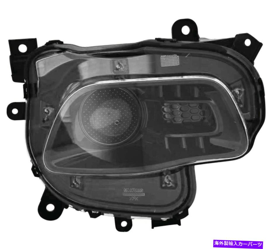 USヘッドライト ハロゲンヘッドライトアセンブリブラックW /電球左の運転手は14-17ジープチェロキー Halogen Headlight Assembly Black w/Bulb Left Driver Side for 14-17 Jeep Cherokee【並行輸入品】
