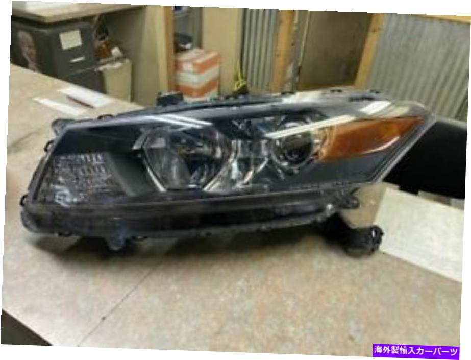 USヘッドライト ドライバーの左ヘッドライトクーペは11-12協定1008300に収まります Driver Left Headlight Coupe Fits 11-12 ACCORD 1008300【並行輸入品】