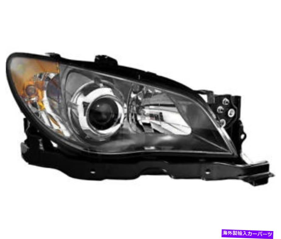 USヘッドライト 2006年のハロゲンのヘッドライトアセンブリ右の旅客側Subaru Imperza Halogen Headlight Assembly w/Bulb Right Passenger Side for 2006 Subaru Impreza【並行輸入品】