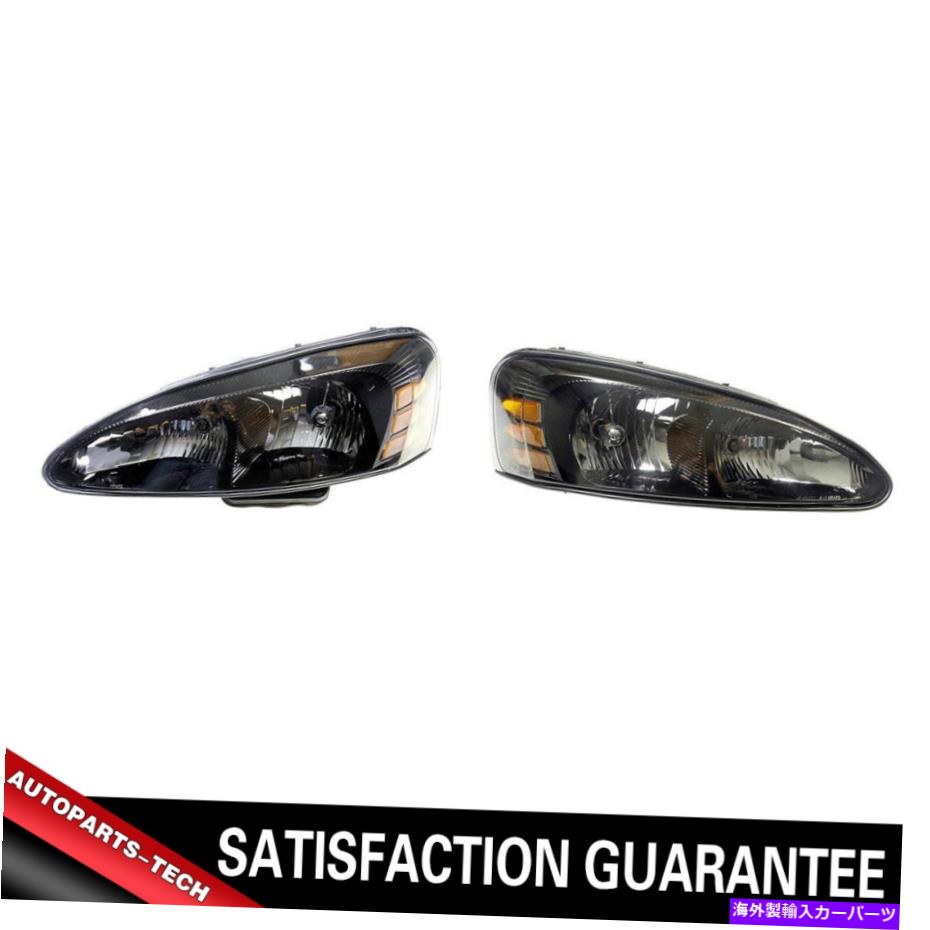 USヘッドライト 04-08 Pontiac Grand Prixのための左右ヘッドライトアセンブリドーマンペア Pair Left & Right Headlight Assembly Dorman For 04-08 PONTIAC GRAND PRIX【並行輸入品】