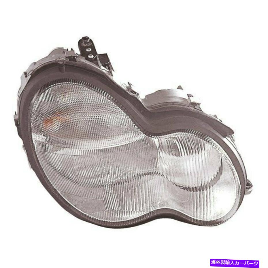 USヘッドライト Mercedes-Benz C320 01-04デポの旅客サイドの交換ヘッドライト For Mercedes-Benz C320 01-04 Depo Passenger Side Replacement Headlight【並行輸入品】
