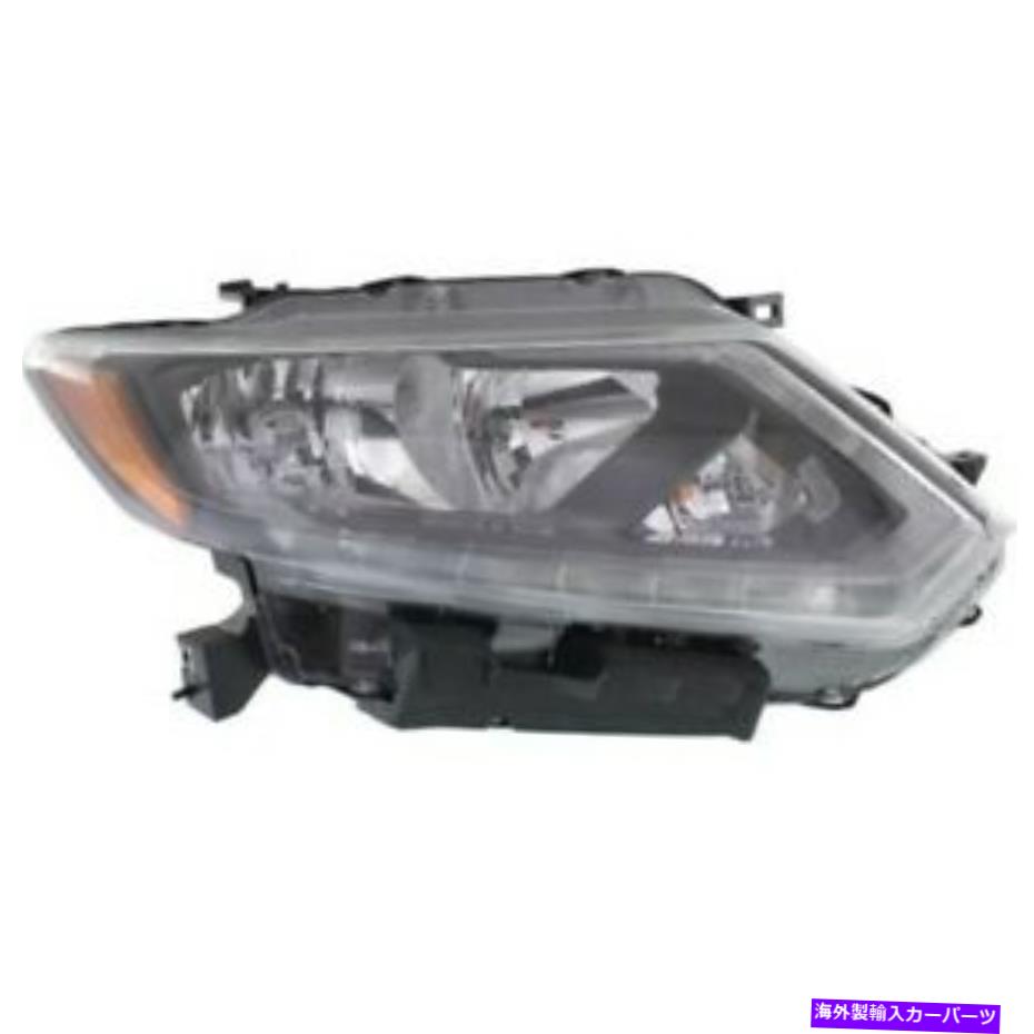 USヘッドライト 14-16日産不正ハロゲン右乗客NSFのヘッドライト Headlight For 14-16 Nissan Rogue Halogen Right Passenger NSF【並行輸入品】