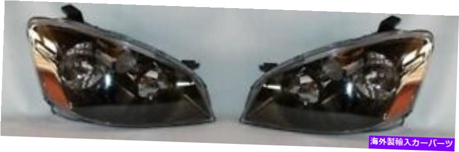 USヘッドライト 右右のヘッドライトペア（W / O HID）は05-06日産アルティマ（ベース/ S / SE / SL） Right and Left Headlight PAIR (w/o HID) For 05-06 Nissan Altima (Base/S/SE/SL)【並行輸入品】
