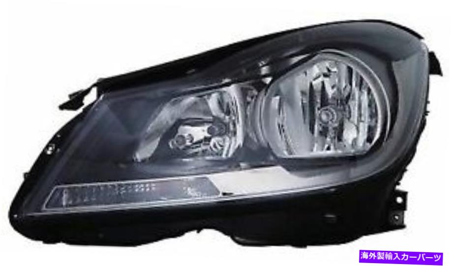 USヘッドライト 2012年 - 2015年の運転手のメルセデス - ベンツC350フロントヘッドライトアセンブリ for 2012 - 2015 driver side Mercedes-Benz C350 Front Headlight Assembly【並行輸入品】