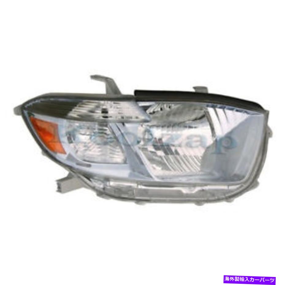USヘッドライト Highlanderハイブリッドヘッドライトヘッドランプヘッドライトランプ右乗客 For 08-10 Highlander Hybrid Headlight Headlamp Head Light Lamp Right Passenger【並行輸入品】｜Us Custom Parts Shop USDM