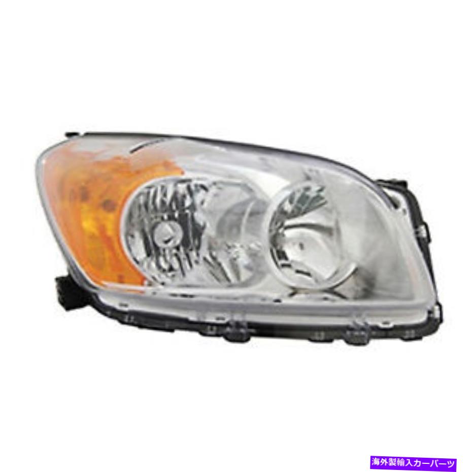USヘッドライト 09-12 RAV4（助手席側）TO2503205C用の交換用ヘッドライトアセンブリ Replacement Headlight Assembly for 09-12 RAV4 (Passenger Side) TO2503205C【並行輸入品】｜Us Custom Parts Shop USDM
