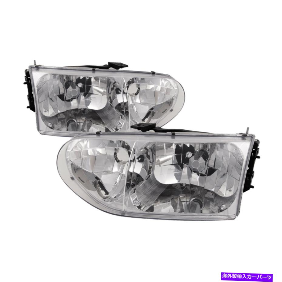 USヘッドライト 99-02 Mercury Villagerは99-00 Nissan Quest Headlightペアヘッドランプセット 99-02 Mercury Villager Fits 99-00 Nissan Quest Headlight Pair Headlamp Set【並行輸入品】|Us Custom Parts Shop USDM