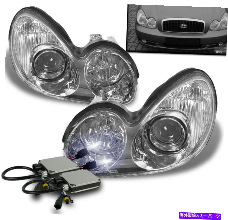 USヘッドライト 2002年2003 2004 2005 GLS GLX LX VE Chrome Projectorヘッドライトランプ+ 10000K HID 2002 2003 2004 2005 GL GLS GLX LX VE CHROME PROJECTOR HEADLIGHT LAMP +10000K HID【並行輸入品】