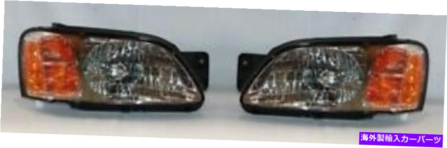 USヘッドライト 00-04の右+左側の交換ヘッドライトペア（Brighton / L） Right + Left Side Replacement Headlight PAIR For 00-04 Subaru Legacy(Brighton/L)【並行輸入品】