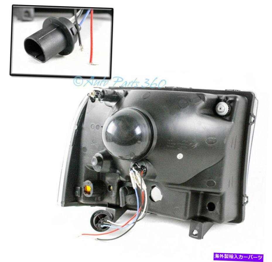 USヘッドライト 99-04フォードF250 F350スーパーデューティLEDクロムヘッドライトヘッドランプW / 6KキセノンHID FOR 99-04 FORD F250 F350 SUPER DUTY LED CHROME HEADLIGHT HEADLAMP W/6K XENON HID【並行輸入品】