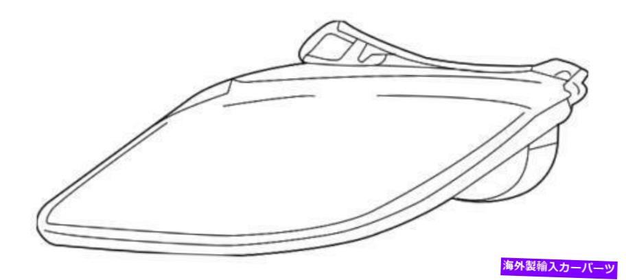 USヘッドライト 本物のGMヘッドランプアセンブリ22713668 Genuine GM Headlamp Assembly 22713668【並行輸入品】