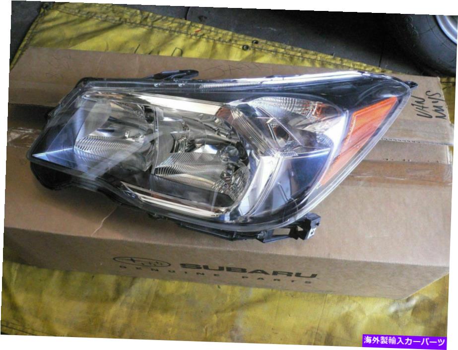 USヘッドライト 2016 Subaru Foresterフロント左ヘッドライト複合アッシーOEM 84001SG111 2016 SUBARU FORESTER FRONT LEFT HEADLIGHT COMPOSITE ASSY OEM 84001SG111【並行輸入品】
