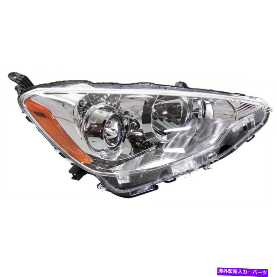 USヘッドライト Prius Cのヘッドライトランプ右側の乗客RHから2503214 8111052E81 Headlight Lamp Right Hand Side Passenger RH TO2503214 8111052E81 for Prius C【並行輸入品】