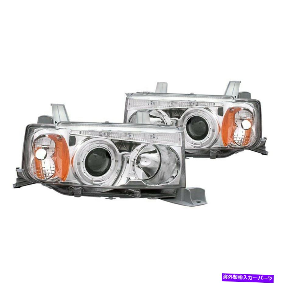 USヘッドライト SCION XB 04-06 CG Chrome HaloプロジェクターヘッドライトW駐車場LED For Scion xB 04-06 CG Chrome Halo Projector Headlights w Parking LEDs【並行輸入品】｜Us Custom Parts Shop USDM