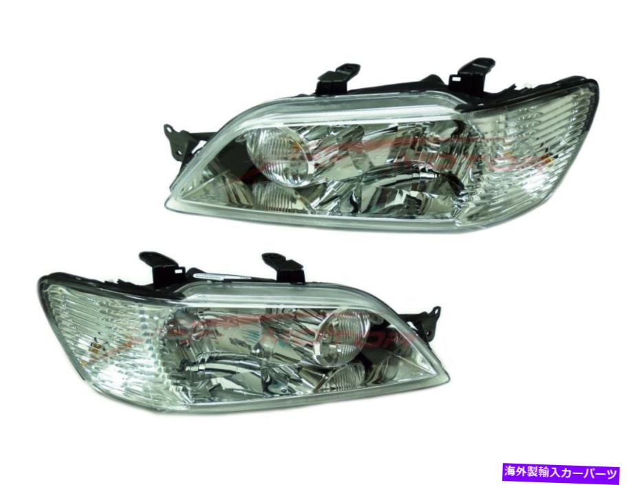 USヘッドライト 2002-2003三菱ランサーヘッドライトランプドライバー＆旅客サイドLH + RH For 2002-2003 Mitsubishi Lancer Head Lights Lamps Driver & Passenger Side LH+RH【並行輸入品】｜Us Custom Parts Shop USDM