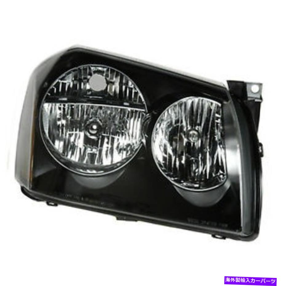 USヘッドライト 05-07マグナム（助手席側）CH2503166V用の交換用ヘッドライトアセンブリ Replacement Headlight Assembly for 05-07 Magnum (Passenger Side) CH2503166V【並行輸入品】｜Us Custom Parts Shop USDM