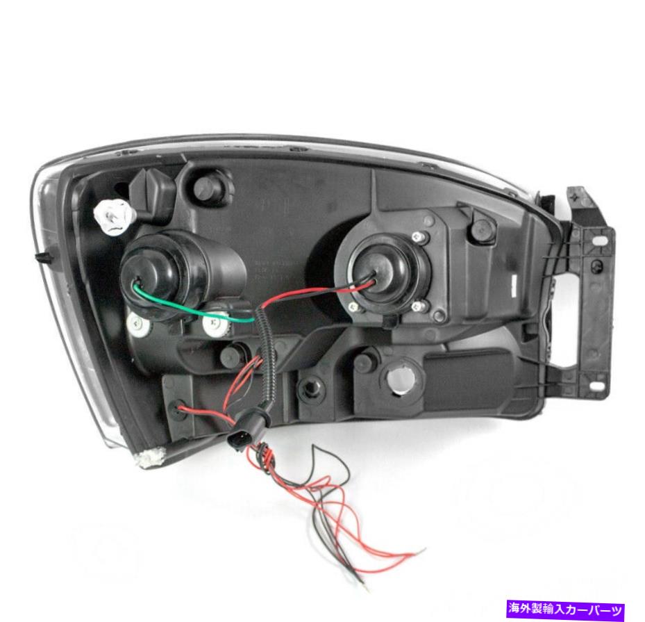 USヘッドライト 2006-2008 RAMブラックHalo LEDプロジェクターヘッドライトランプ+ 10000KキセノンHID FOR 2006-2008 RAM BLACK HALO LED PROJECTOR HEADLIGHT LAMP+10000K XENON HID NEW【並行輸入品】｜Us Custom Parts Shop USDM