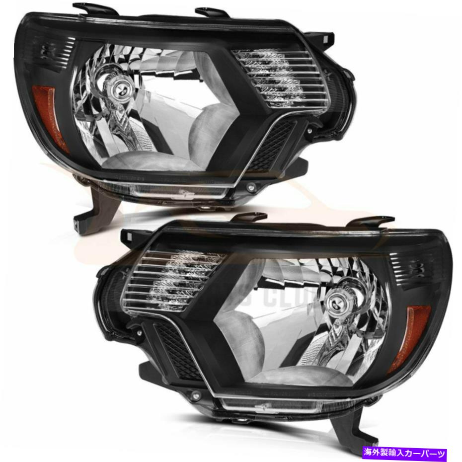 USヘッドライト Toyota Tacoma 2012-2015のクリアヘッドランプアセンブリヘッドライト1対を交換 For Toyota Tacoma 2012-2015 Clear Headlamps Assembly Headlights Replace One Pair【並行輸入品】