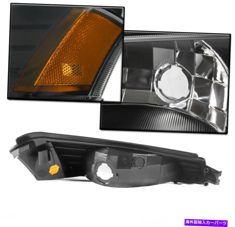 USヘッドライト 2002-2006のシボレー雪崩ピックアップブラックヘッドライト+バンパーブルーLED DRL + HID FOR 2002-2006 CHEVY AVALANCHE PICKUP BLACK HEADLIGHTS +BUMPER BLUE LED DRL +HID【並行輸入品】