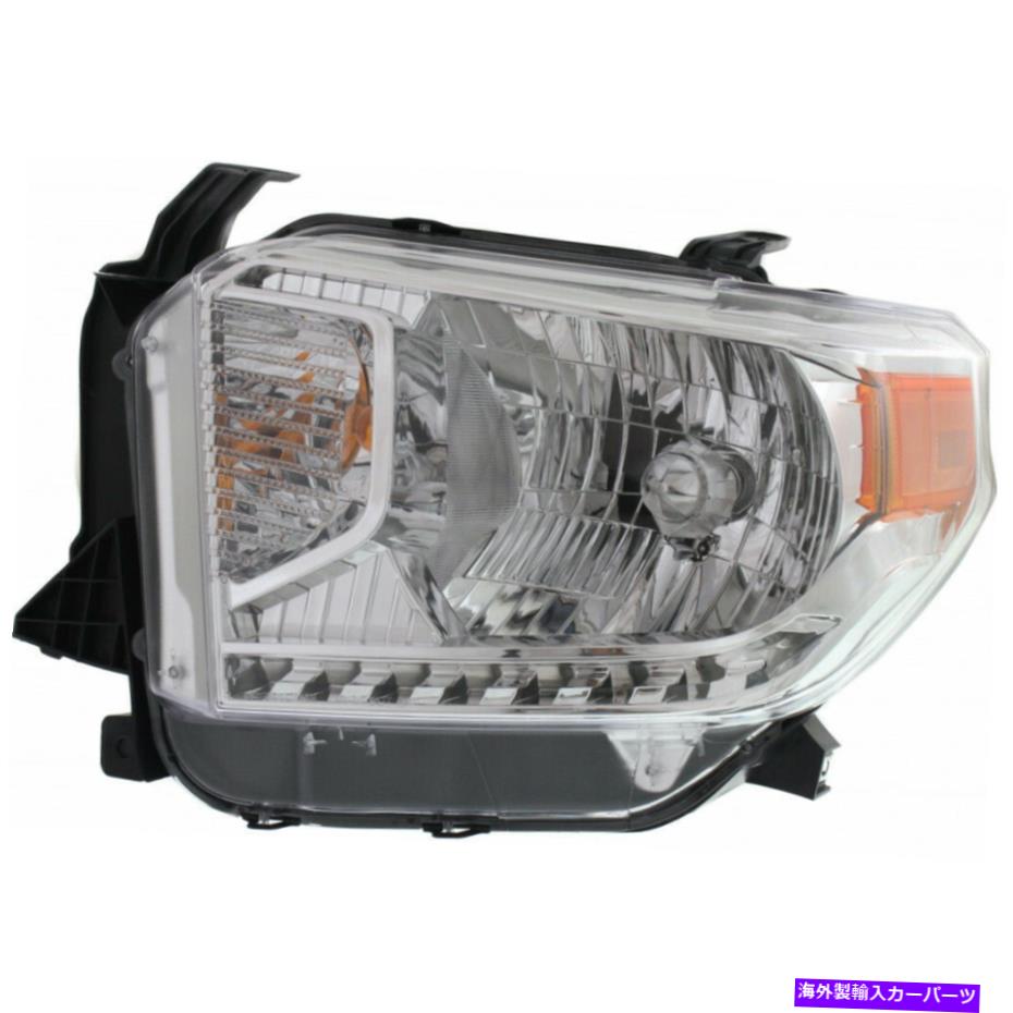 USヘッドライト TOYOTA TUNDRA 2014-2016ヘッドライトSR / SR5 / LIMITED W / LEVEL ADANASTERドライバ Fits Toyota Tundra 2014-2016 Headlight SR/SR5/Limited W/Level Adjuster Driver【並行輸入品】｜Us Custom Parts Shop USDM