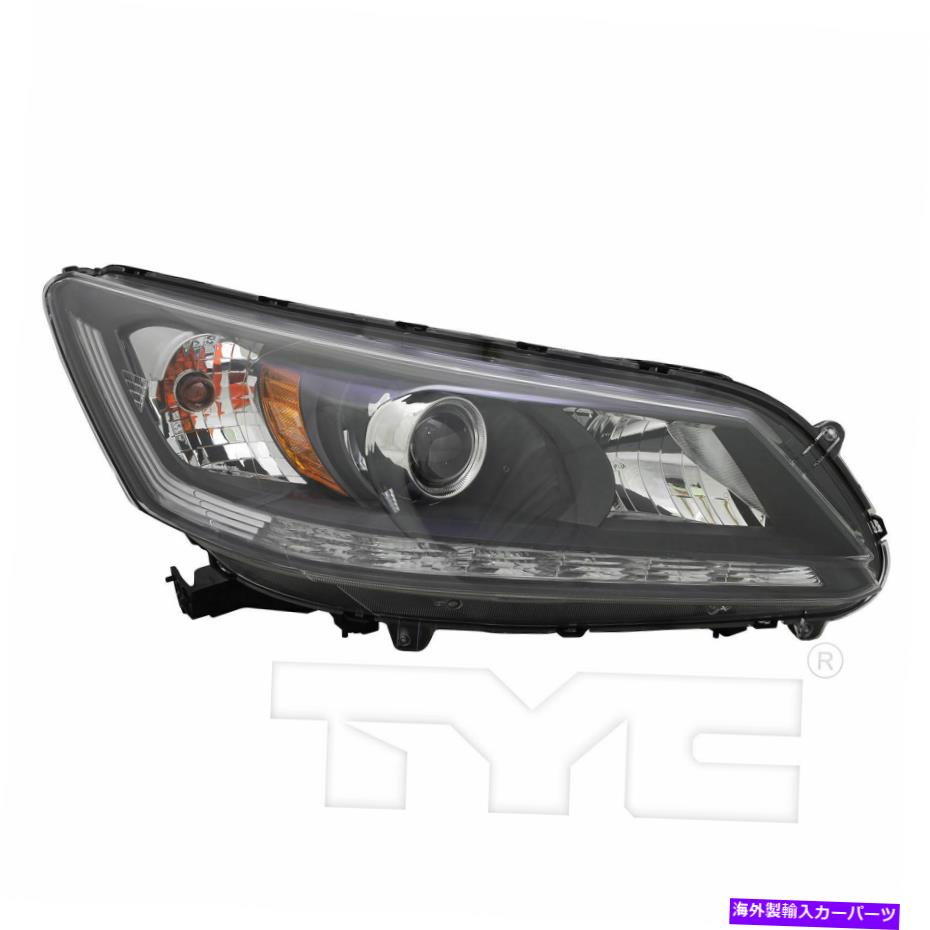 USヘッドライト 13-15ホンダアコードセダン3.5L v6旅客ハロゲンのためのNSF認証ヘッドライト NSF Certified Headlight For 13-15 Honda Accord Sedan 3.5L V6 Passenger Halogen【並行輸入品】