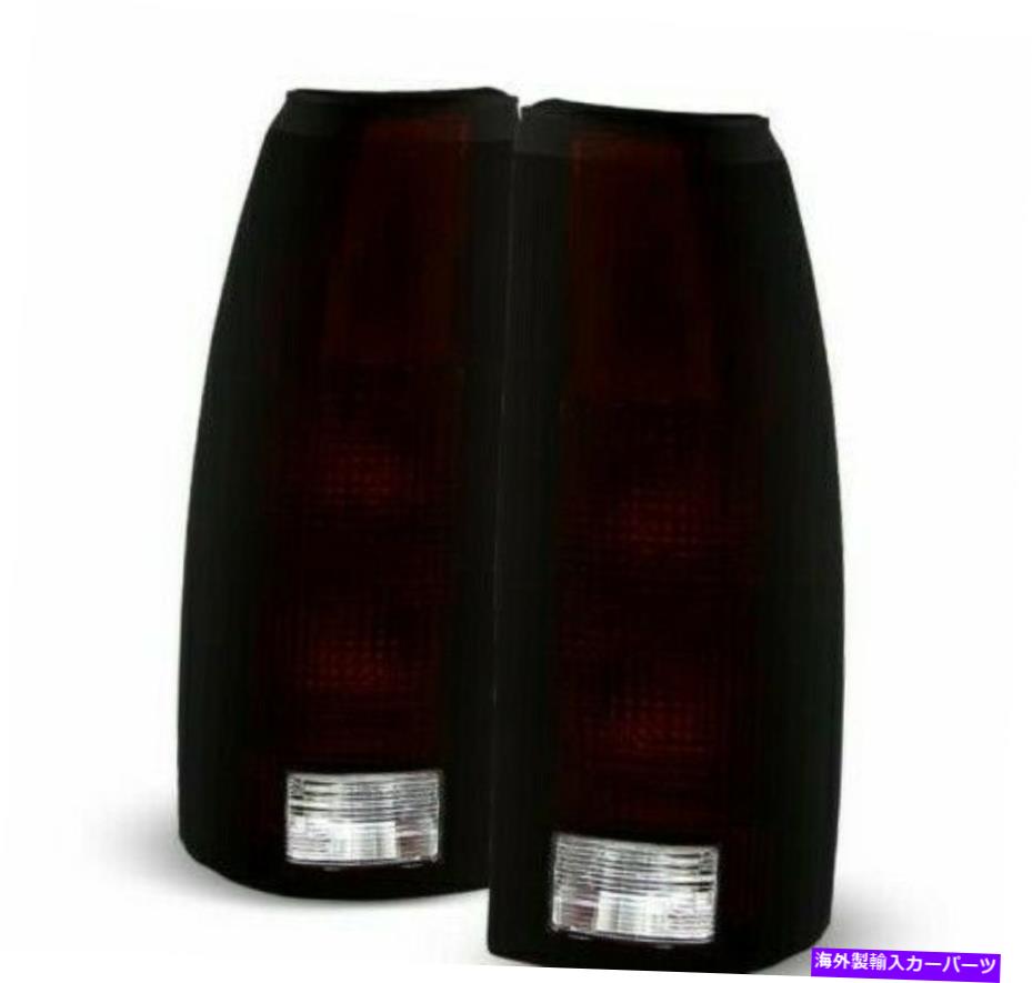 USヘッドライト 88-98 Chevy Silverado / CK /タホスモークブラックリアテールブレーキライトセット For 88-98 Chevy Silverado / CK / Tahoe Smoked Black Rear Tail Brake Lights set【並行輸入品】 50,282円