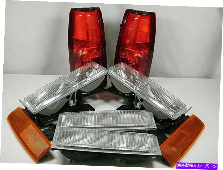 USヘッドライト 新しいセットヘッドライトTaillights Marker 1990-1993 GMC Sierra C / K 1500 2500 3500 NEW Set HEADLIGHTS TAILLIGHTS MARKER 1990-1993 GMC SIERRA C/K 1500 2500 3500【並行輸入品】