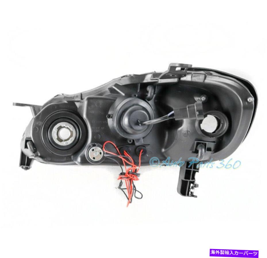 USヘッドライト 03-08トヨタカローラハローLEDクロムプロジェクターヘッドライトランプ+ 10KキセノンHID FOR 03-08 TOYOTA COROLLA HALO LED CHROME PROJECTOR HEADLIGHT LAMP +10K XENON HID【並行輸入品】｜Us Custom Parts Shop USDM