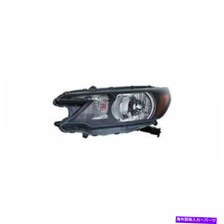 USヘッドライト 12-14ホンダCR-Vのヘッドライト左側のドライバ（CAPA）33150T0AA01 Headlight For 12-14 Honda CR-V Left Hand Driver (CAPA) 33150T0AA01【並行輸入品】