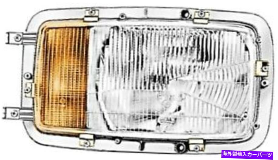 USヘッドライト Hella Mercedes NG 1973-1988ヘッドライトフロントランプ左 HELLA Mercedes NG 1973-1988 Headlight Front Lamp Left【並行輸入品】｜Us Custom Parts Shop USDM