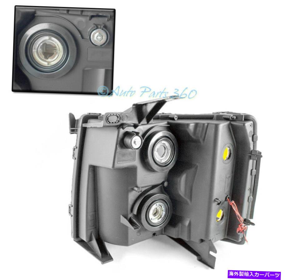 USヘッドライト 07-13 Chevy Silverado 1500/14 2500/3500 HD DRL LEDヘッドライトクロームW / 50W 6K HID 07-13 CHEVY SILVERADO 1500/14 2500/3500 HD DRL LED HEADLIGHT CHROME W/50W 6K HID【並行輸入品】｜Us Custom Parts Shop USDM