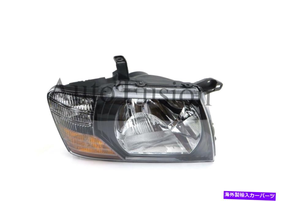 USヘッドライト Mitsubishi Pajero NM 2000-2002のヘッドライト右側 Headlight Right Side For Mitsubishi Pajero Nm 2000-2002【並行輸入品】