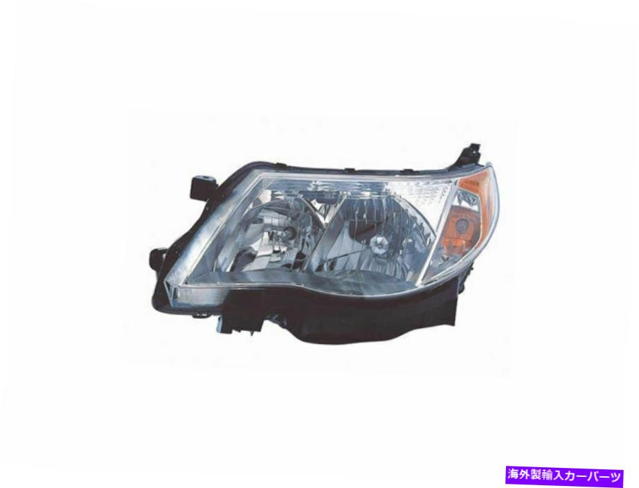USヘッドライト 2009-2013 Subaru Forester Headlightアセンブリの距離 - ドライバーサイド24354JB 2010 For 2009-2013 Subaru Forester Headlight Assembly Left - Driver Side 24354JB 2010【並行輸入品】