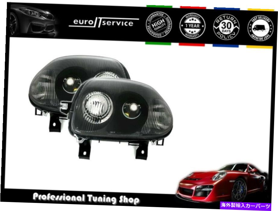 USヘッドライト Renault Clio 2 1998 1999 2000 2000 BlackのヘッドライトVP1654を設定する SET HEADLIGHTS VP1654 FOR RENAULT CLIO 2 1998 1999 2000 2001 BLACK【並行輸入品】｜Us Custom Parts Shop USDM