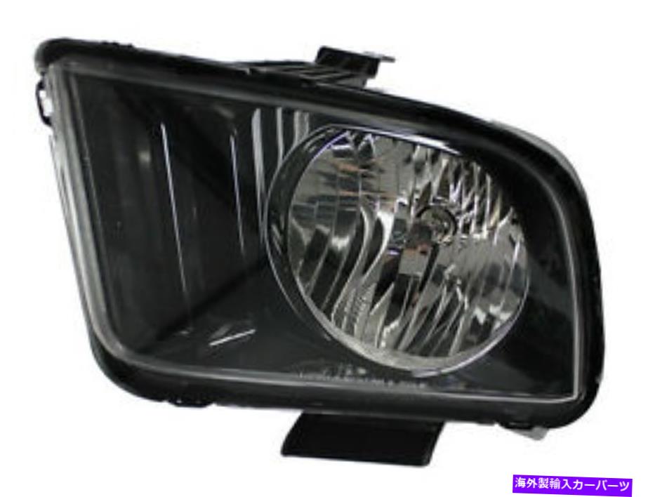 USヘッドライト 新しい取り替えハロゲンヘッドライトLH / 2007-09フォードマスタングベース＆GTモデル New Replacement Halogen Headlight LH / FOR 2007-09 FORD MUSTANG BASE & GT MODEL【並行輸入品】