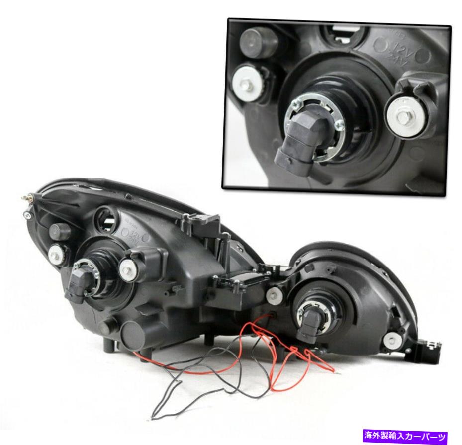 USヘッドライト 1998年から2005年のLEXUS GS300 GS400 GS430ブラックLED HaloプロジェクターヘッドライトW / DRL FOR 1998-2005 LEXUS GS300 GS400 GS430 BLACK LED HALO PROJECTOR HEADLIGHTS W/DRL【並行輸入品】｜Us Custom Parts Shop USDM