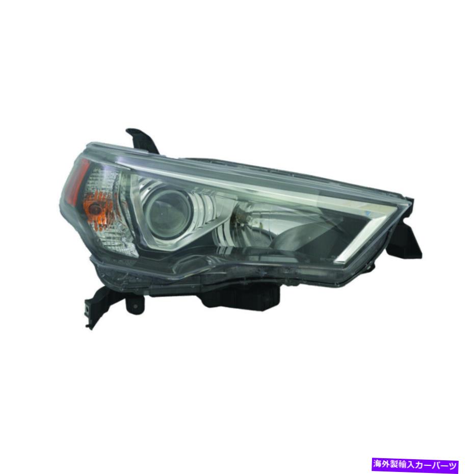 USヘッドライト Headlightアセンブリ右TYC 20-9511-00 TOYOTA 4ランナー14~20フィット Headlight Assembly Right TYC 20-9511-00 fits 14-20 Toyota 4Runner【並行輸入品】