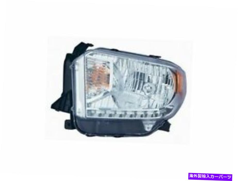 USヘッドライト 左 - ドライバーサイドヘッドライトアセンブリ2014-2017トヨタツンドラ2015 Z935NH Left - Driver Side Headlight Assembly For 2014-2017 Toyota Tundra 2015 Z935NH【並行輸入品】