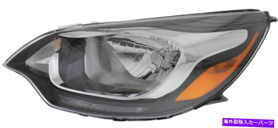 USヘッドライト 2012-2016キアリオセダン運転側のヘッドライトW /電球 Headlight For 2012-2016 Kia Rio Sedan Driver Side w/ bulb【並行輸入品】