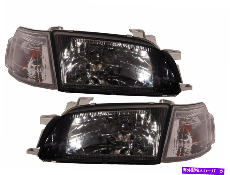USヘッドライト exsior /絶対ST190 / 191 92-96 4DガラスクリアヘッドライトBK V2用トヨタLHD Exsior/Absolute ST190/191 92-96 4D Glass Clear Headlight BK V2 for TOYOTA LHD【並行輸入品】|Us Custom Parts Shop USDM