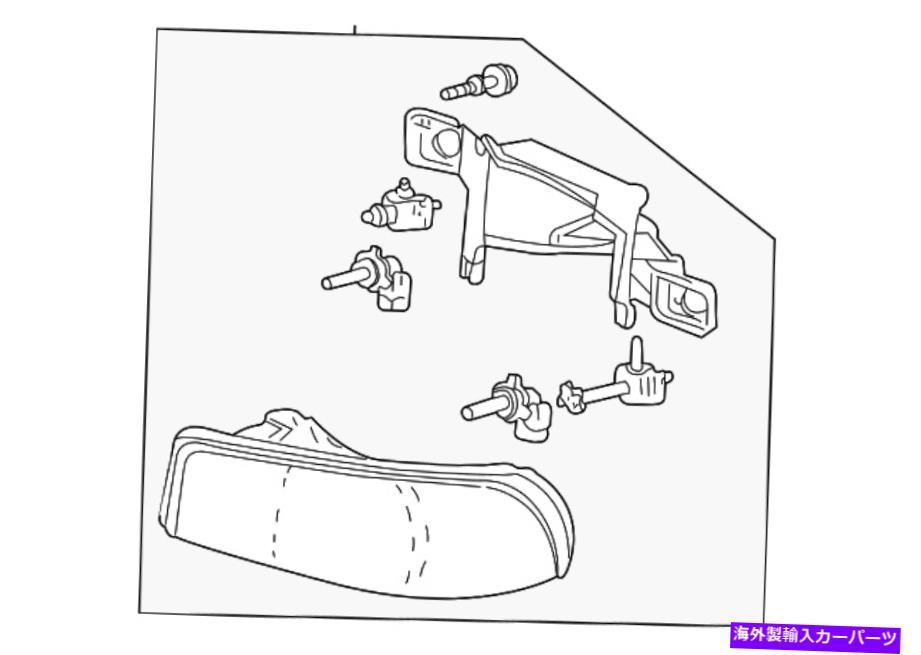 USヘッドライト 本物のGMヘッドライトアセンブリ15850352 Genuine GM Headlight Assembly 15850352【並行輸入品】