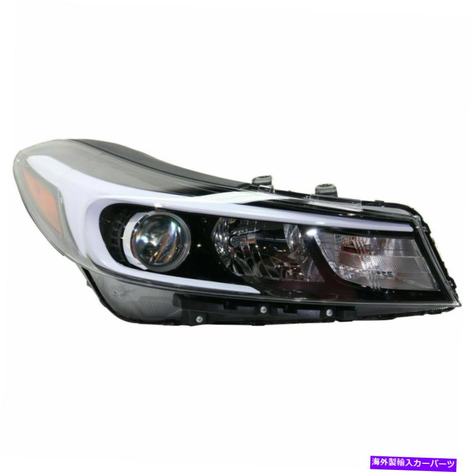 USヘッドライト Forteのための新しいヘッドライトランプ旅客の右側の右側のhand ki2503201 92102b0700 New Headlight Lamp Passenger Right Side RH Hand KI2503201 92102B0700 for Forte【並行輸入品】