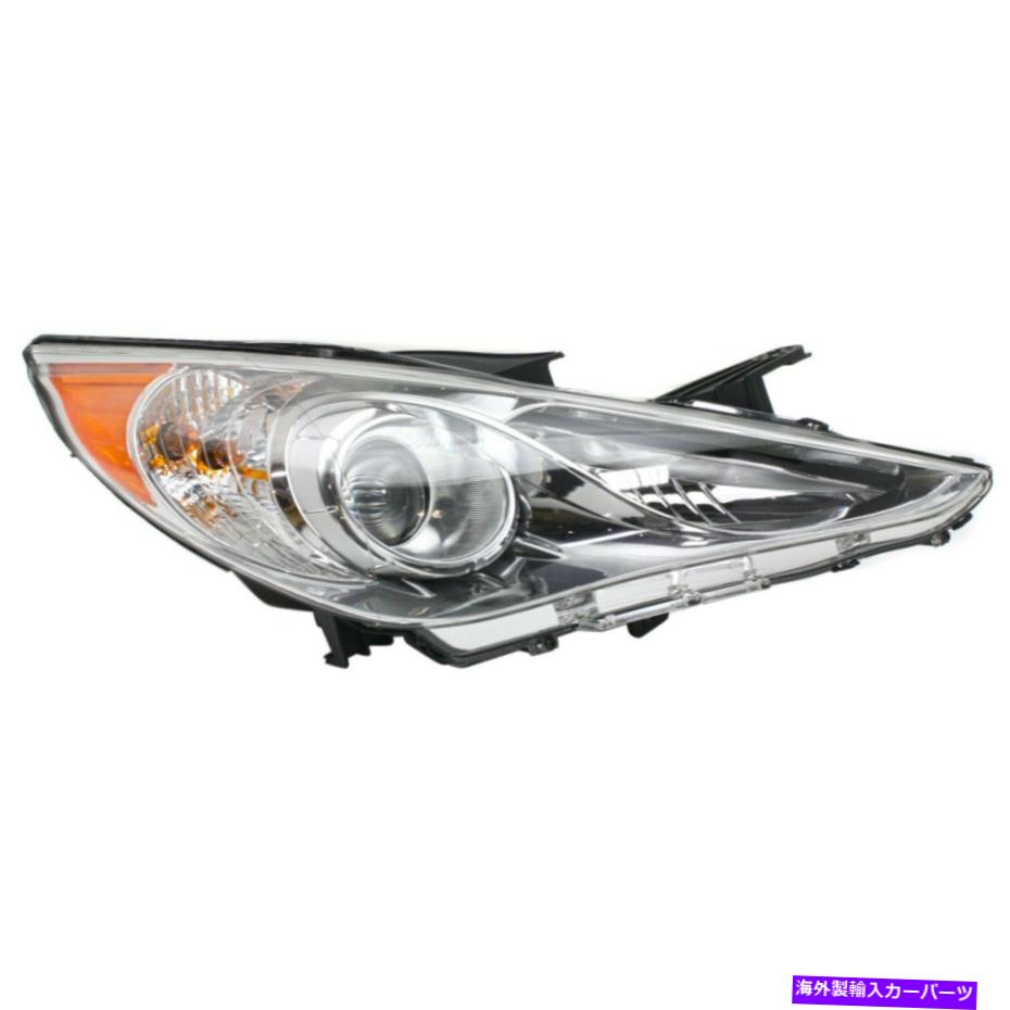 USヘッドライト Headlight 2011-2014 Hyundai Sonata右Chromeハウジング Headlight For 2011-2014 Hyundai Sonata Right Chrome Housing With Bulb【並行輸入品】｜Us Custom Parts Shop USDM 52,016円